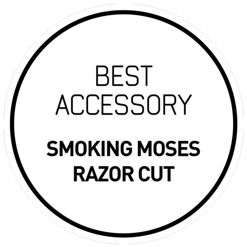 Best Accessory - Smoking Moses Razor Cut  